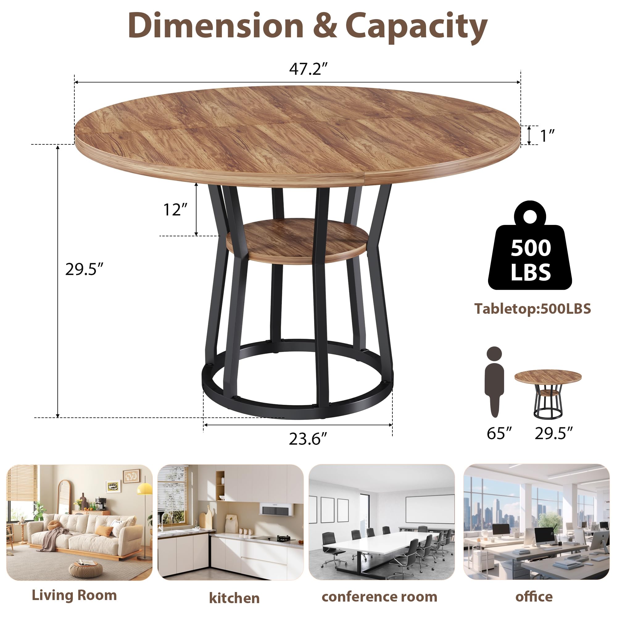 DEXSO ENCOREPHKBA6417 Dining-Tables - View #2