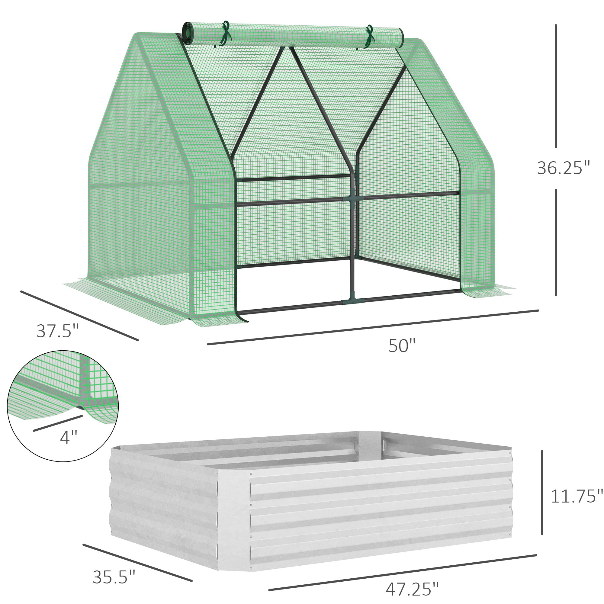 Tinyhomie LW-WEM-1886 Raised-Garden-Beds - View #5