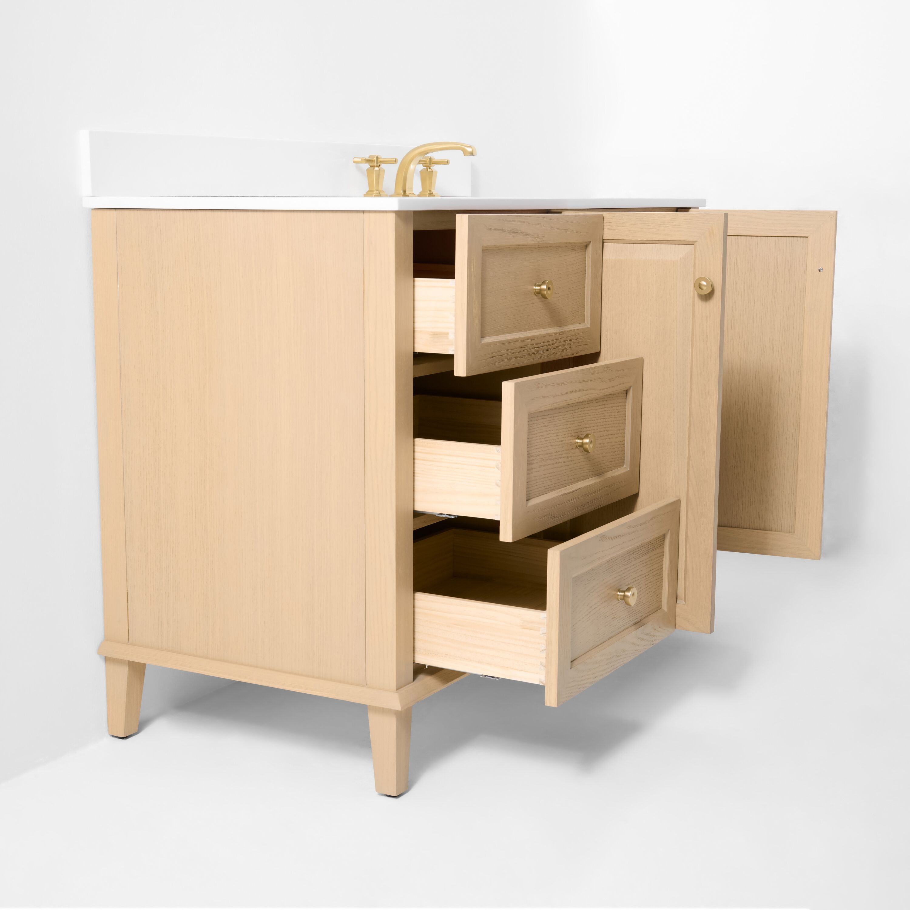 Ancerre Designs VTSHANNAH48ROAKWQZ Bath-Vanity-Combo - View #11