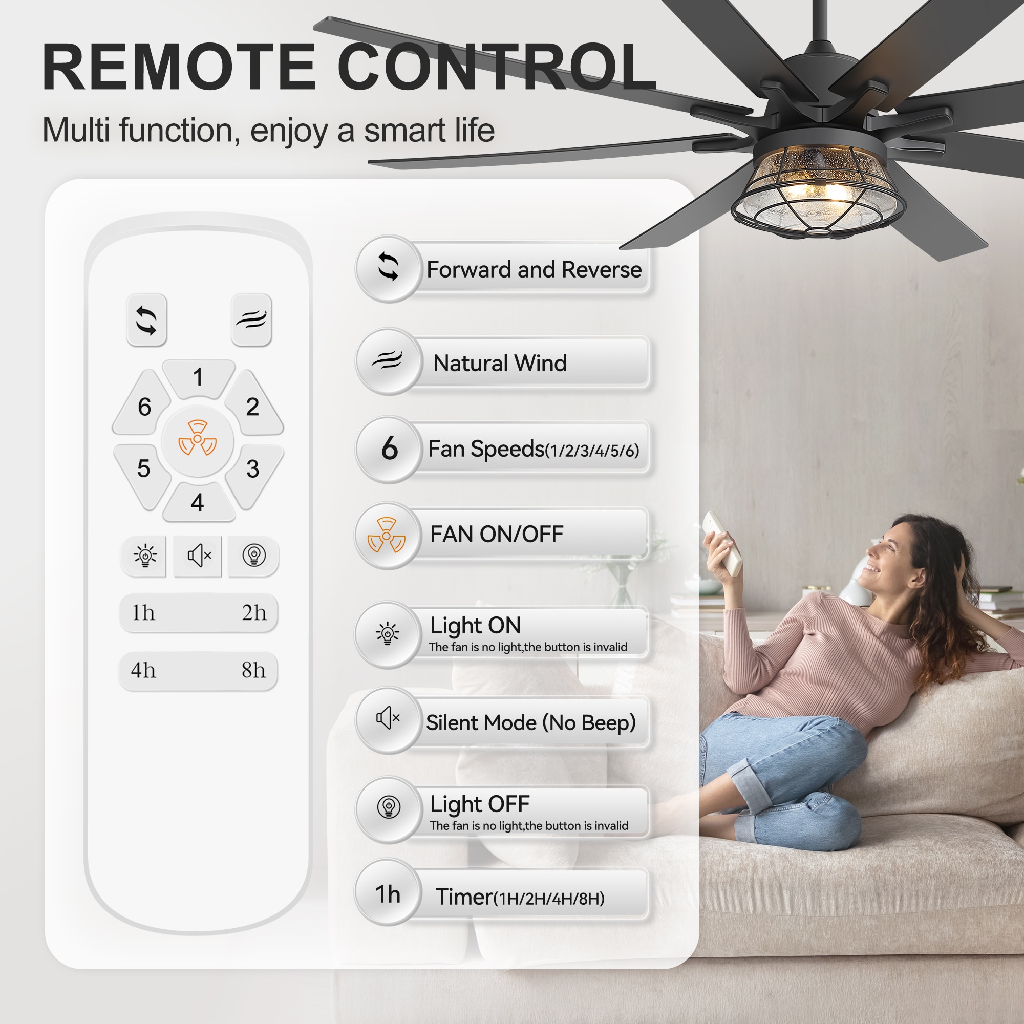 Breezary 30014-AW Ceiling-Fans - View #5