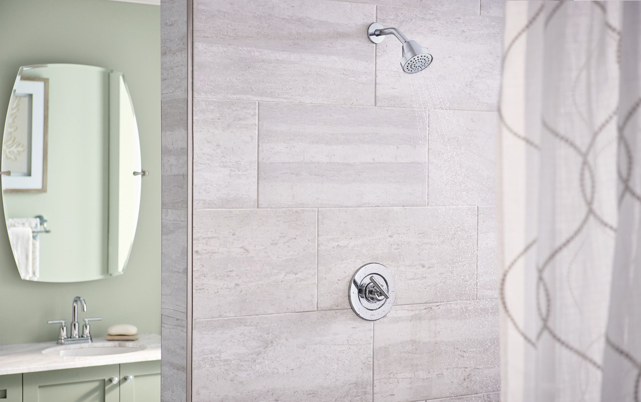 Moen T2903EP Tub-Shower-Faucets - View #9