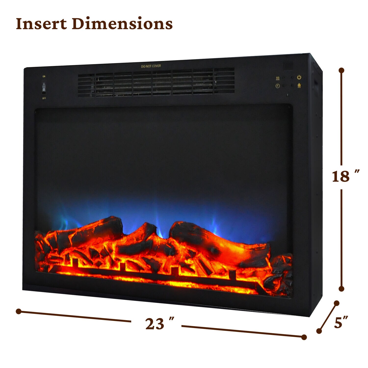 Cambridge CAM5021-2WHTLED Electric-Fireplaces - View #5