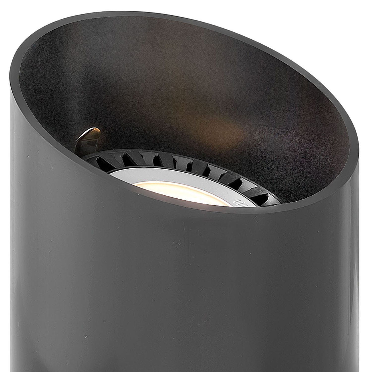 Black PVC Adjustable Outdoor Well Light