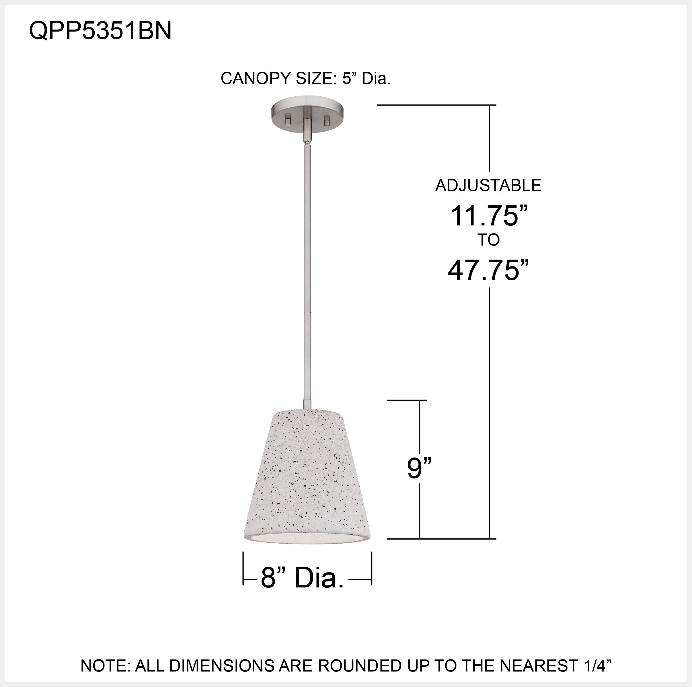 Quoizel QPP5351BN Pendant-Lights - View #5