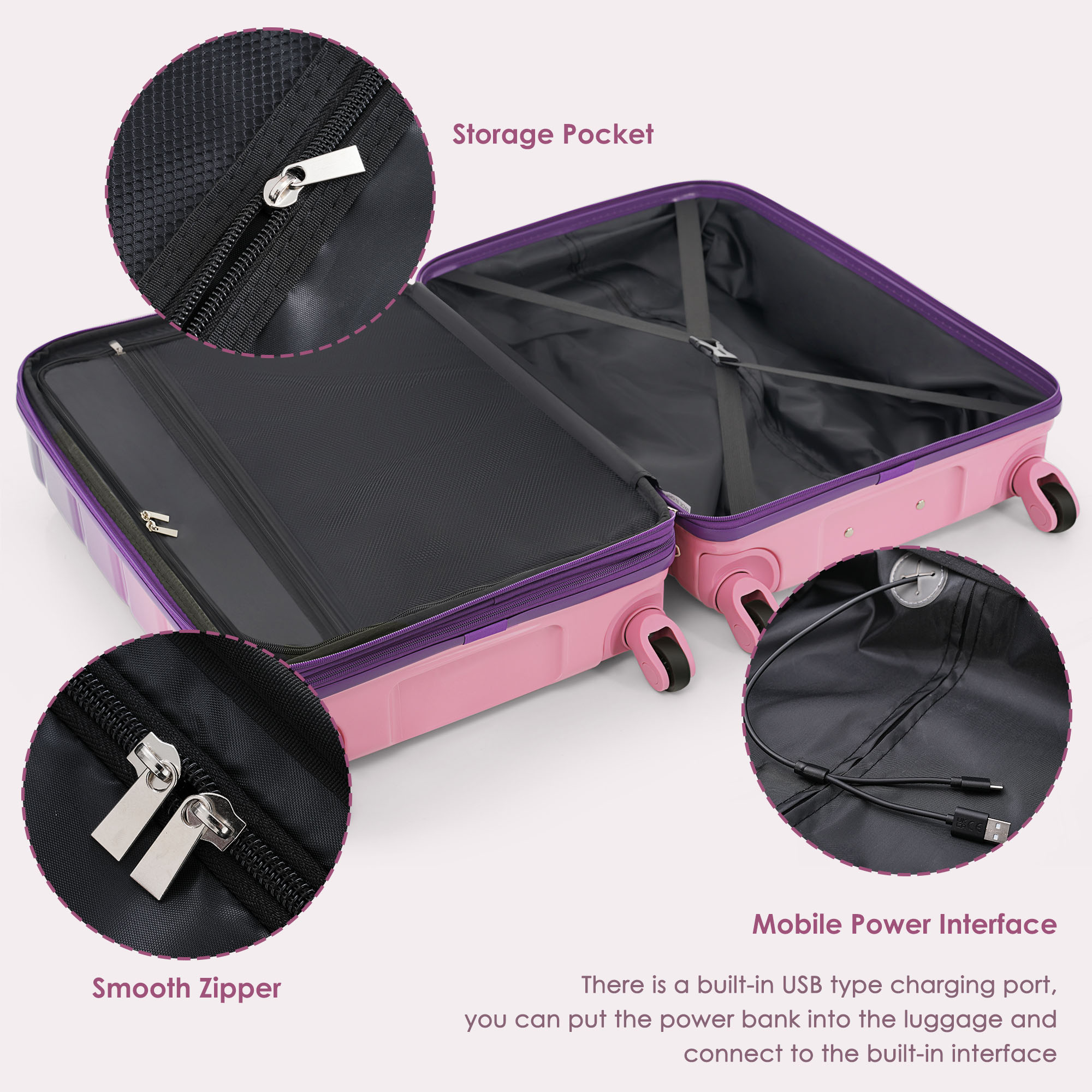 Bybafun YD9600047 Luggage-And-Luggage-Sets - View #8