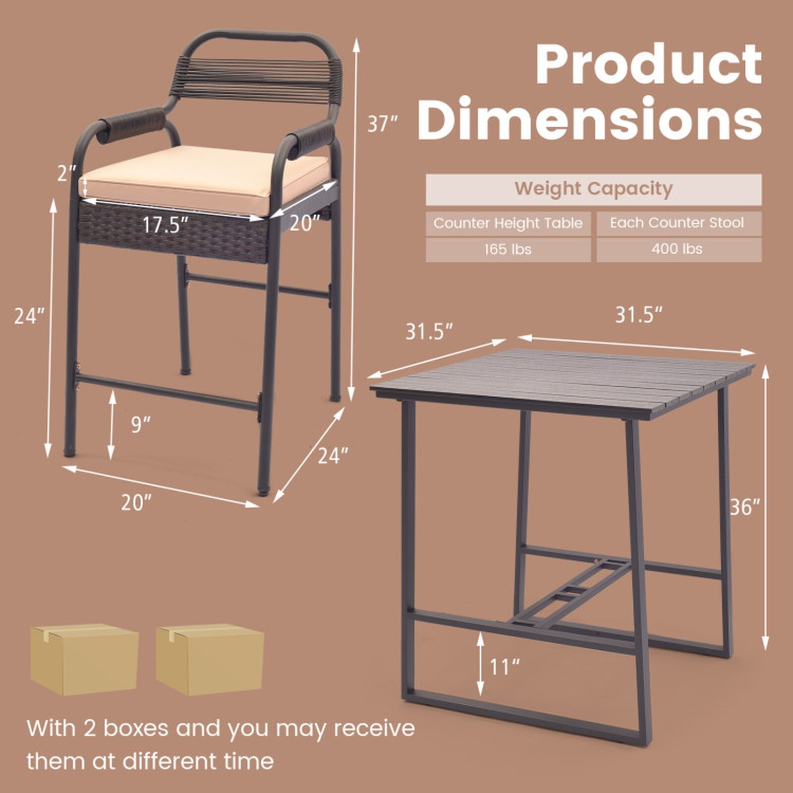 SUGIFT LW102SUGHY1312 Patio-Dining-Sets - View #3