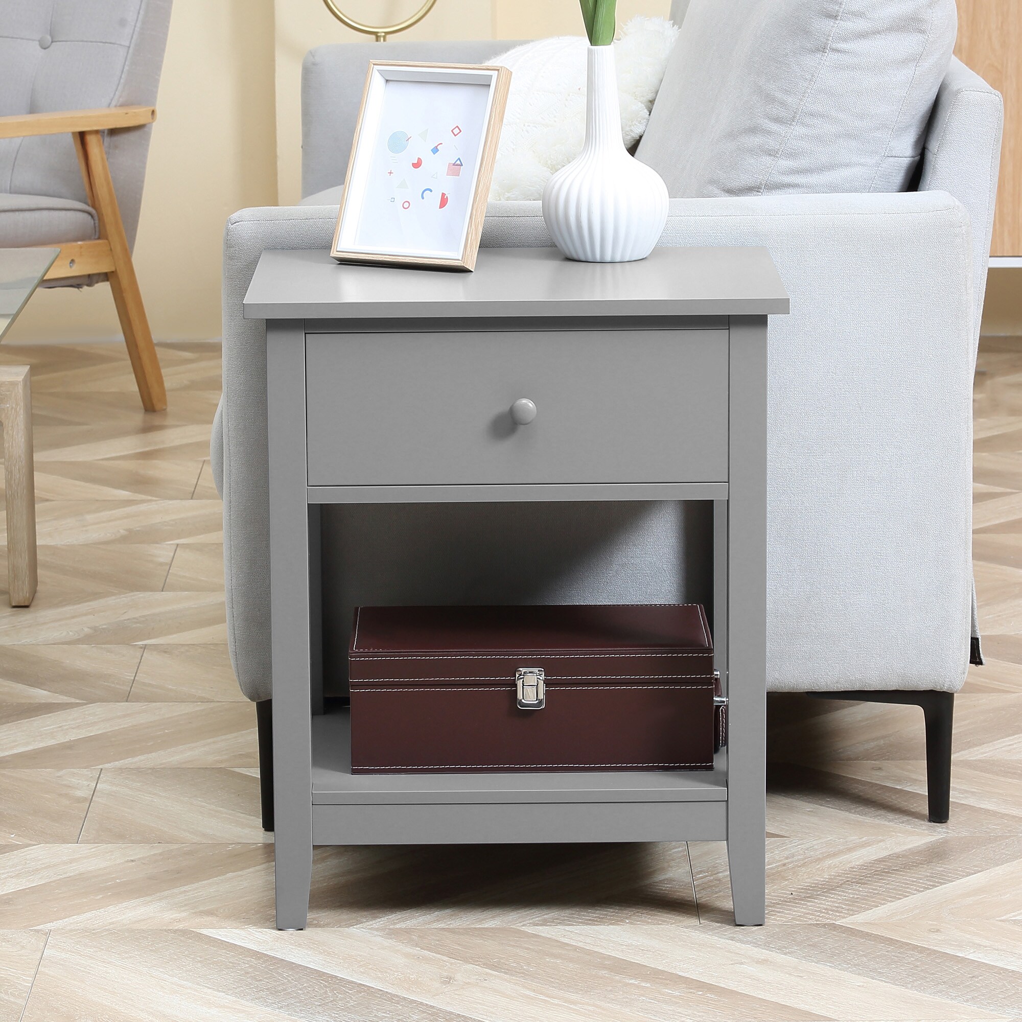 HomCom 831-362GY End-Tables - View #5