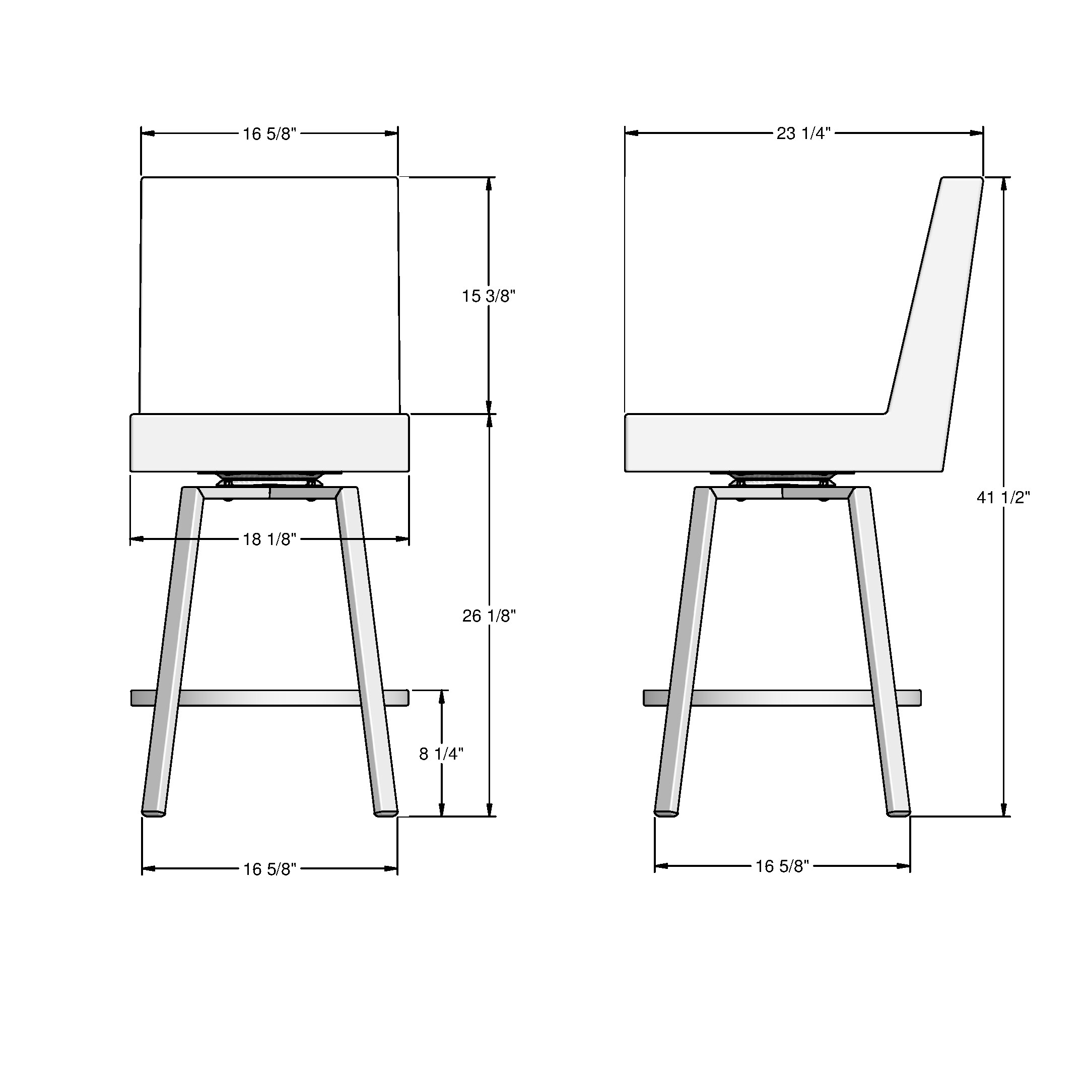 Amisco 44573-26WE/1B75HTF4 stools - View #7