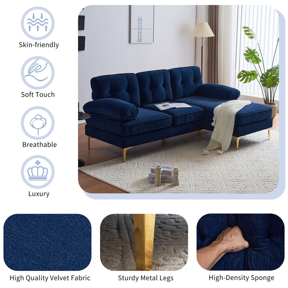 ModernLuxe L-SG000980AAC Sofas-Loveseats - View #5