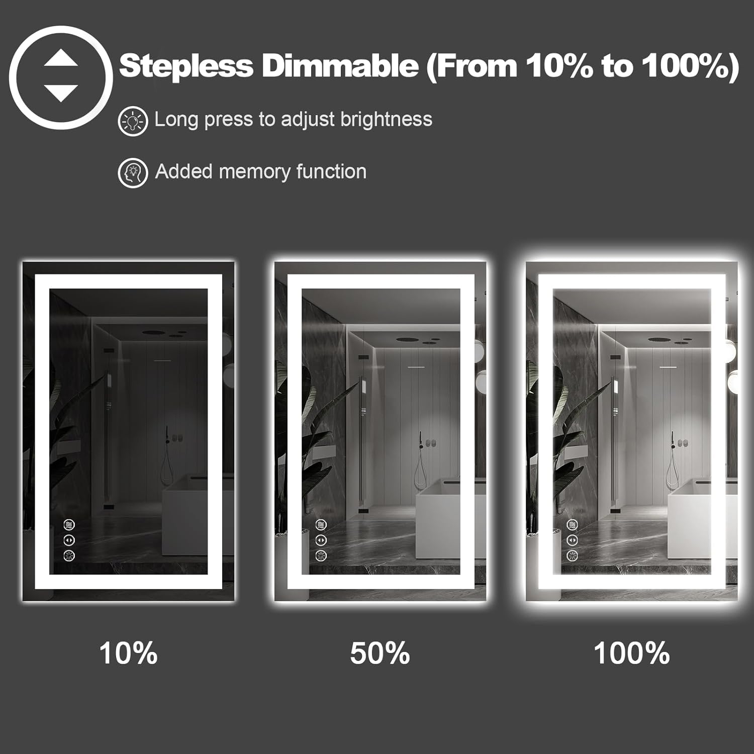 Amorho S1R15070UL Framed-Bath-Mirrors - View #6