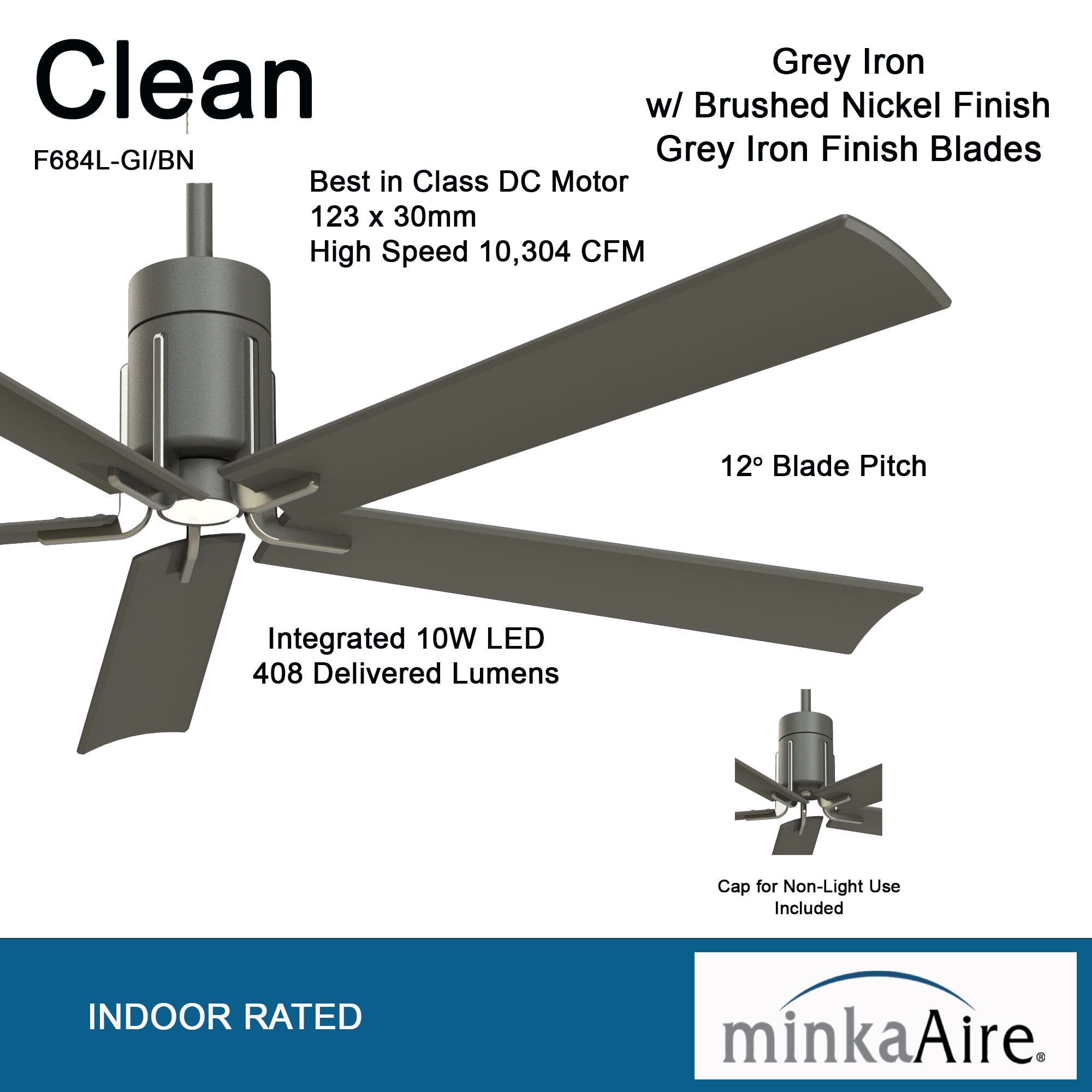 Minka Aire F684L-GI/BN Ceiling-Fans - View #3