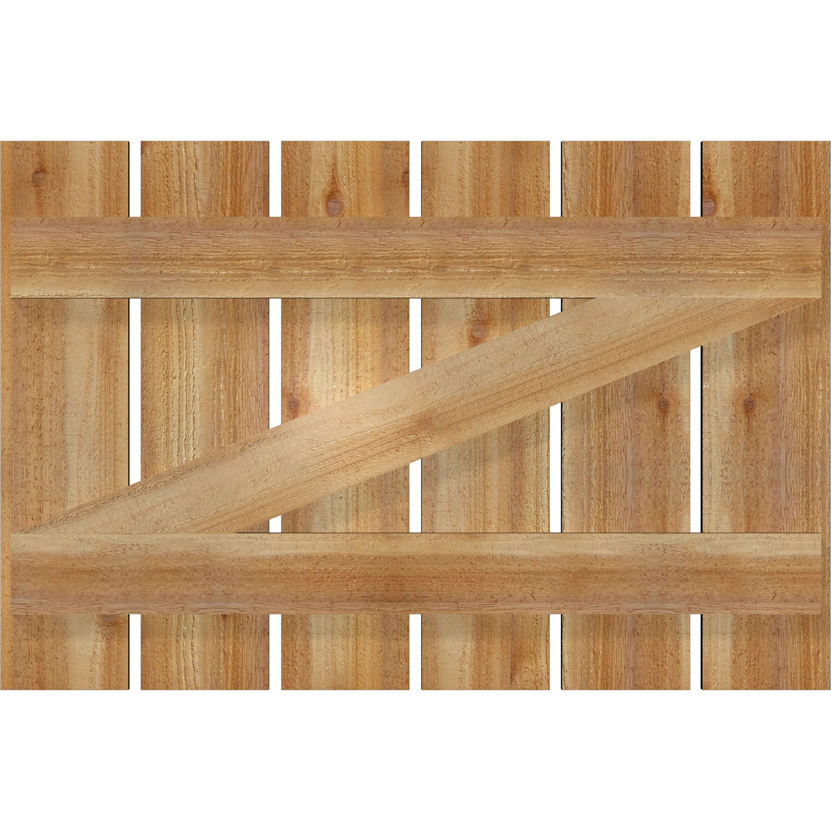 Ekena Millwork RBS06Z35X023RWR Exterior-Shutters - View #5