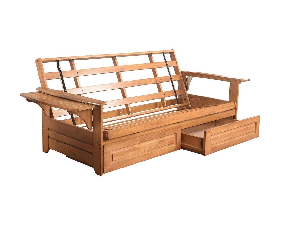 Kodiak Furniture KFPHDBTFRAMESET3 Phoenix Frame Butternut Finish Storage Drawers