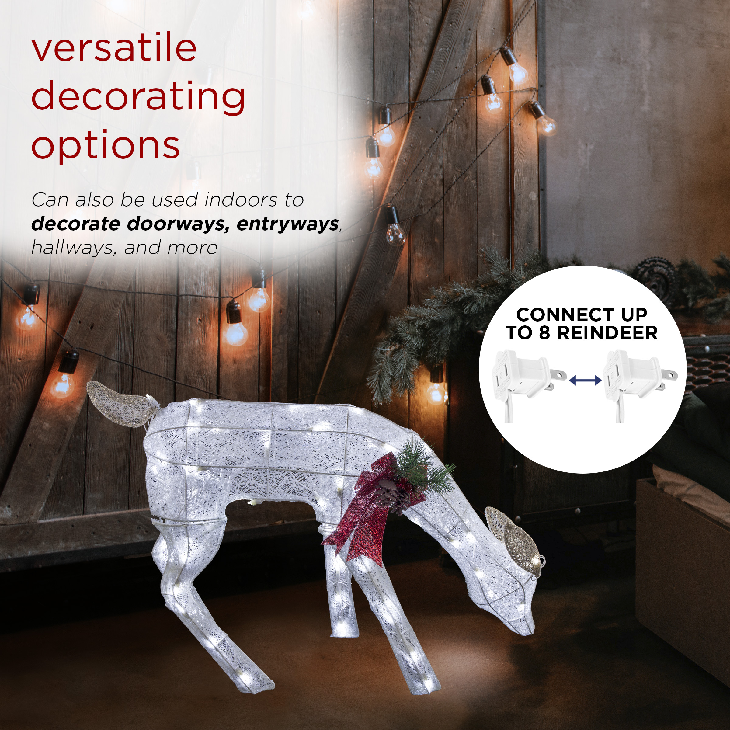 Alpine Corporation WDR154 Outdoor-Christmas-Decor - View #5