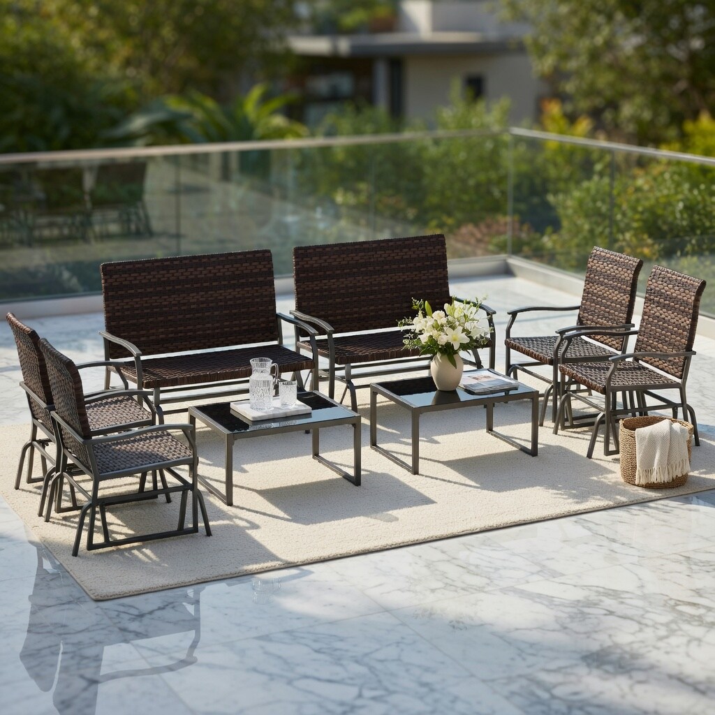 Choco Moon WYC-WQ33746-LS Patio-Conversation-Sets - View #7