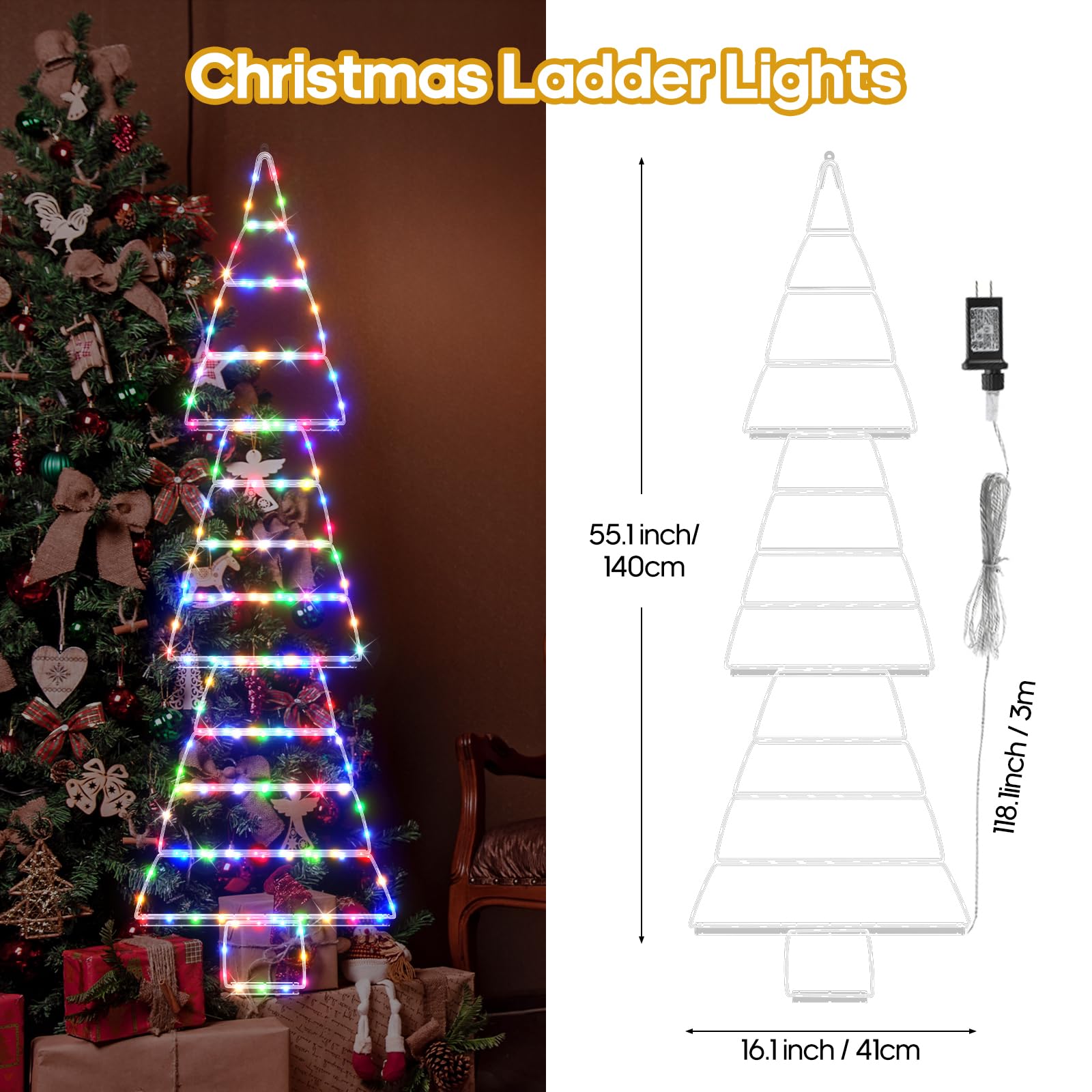 Vrbgify LVG0705V080 Christmas-String-Lights - View #2