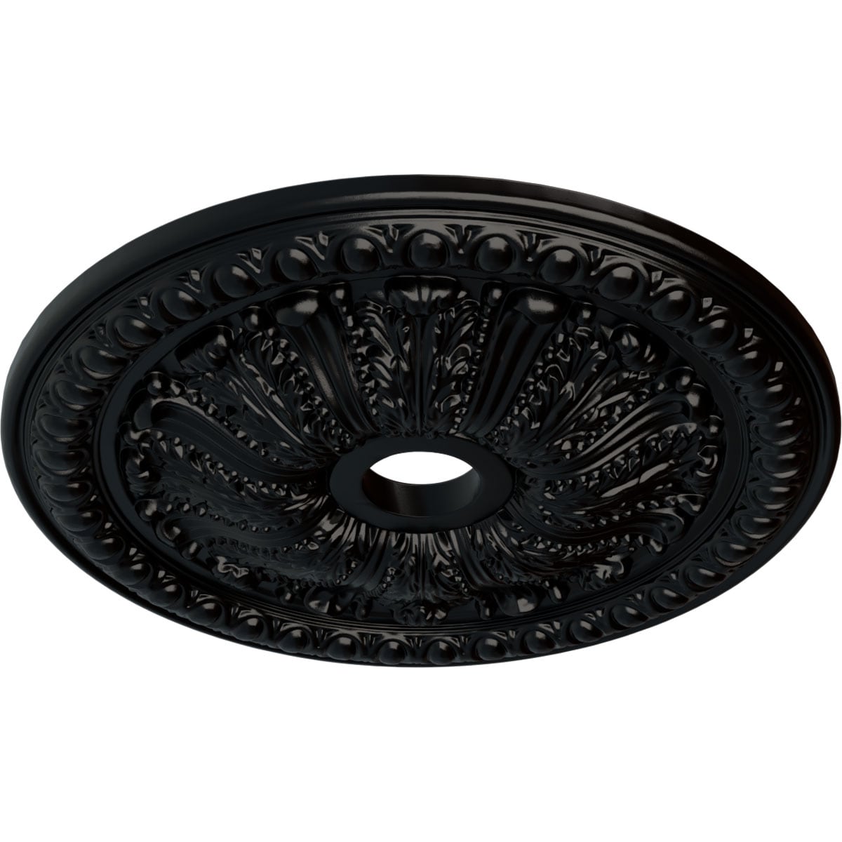 Ekena Millwork CM27TOBLF Ceiling-Medallions - View #2