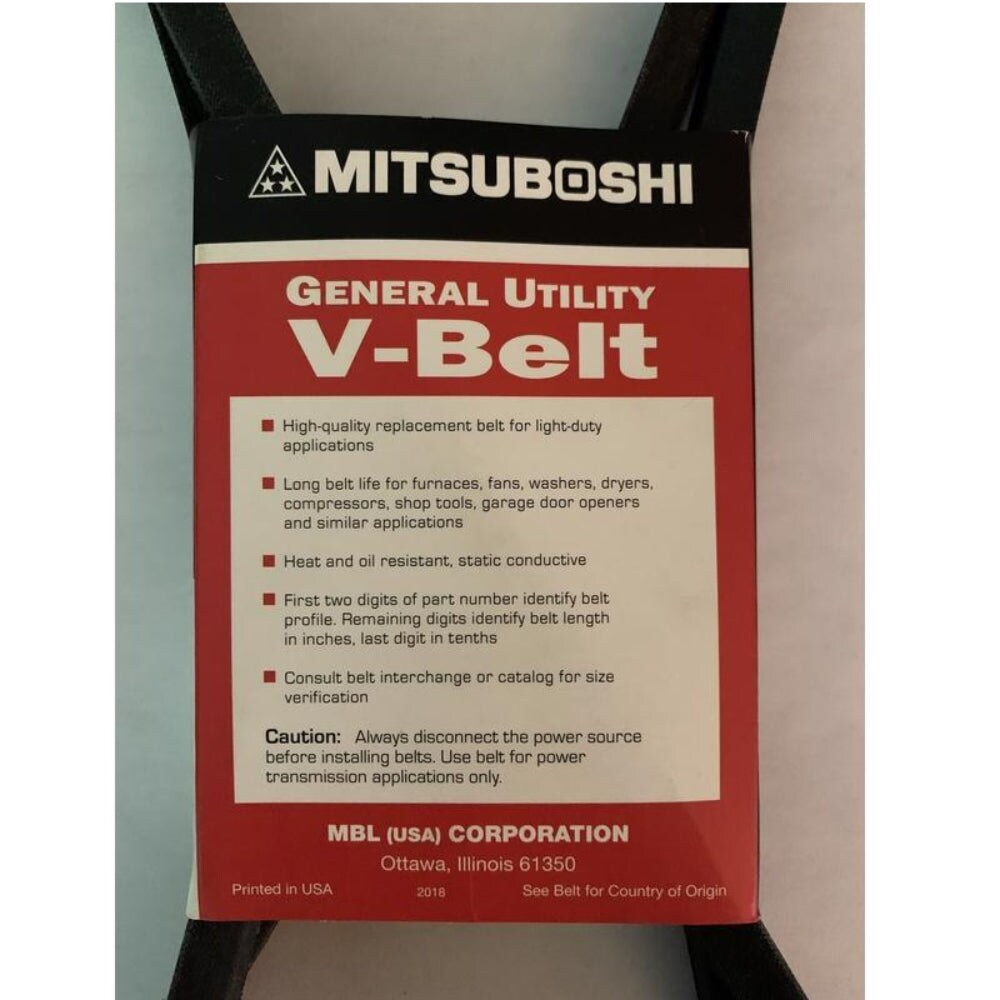 Mitsuboshi 4L300A Riding-Mower-Belts - View #3