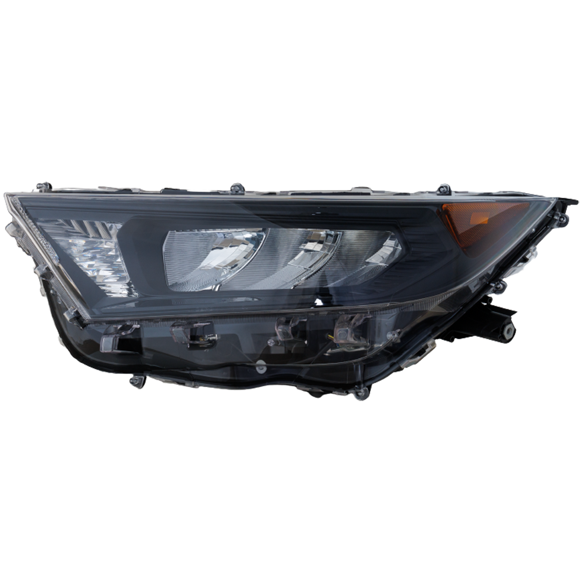 Garage-Pro GPRT10010106Q Driver Side LED Headlight For Toyota Rav4 Hybrid Le 2019-2022 Without Bulb(s) Capa Japan Built Vehicle- For Models with Adaptive Headlight and Black Bezel Replaces# 8117042821