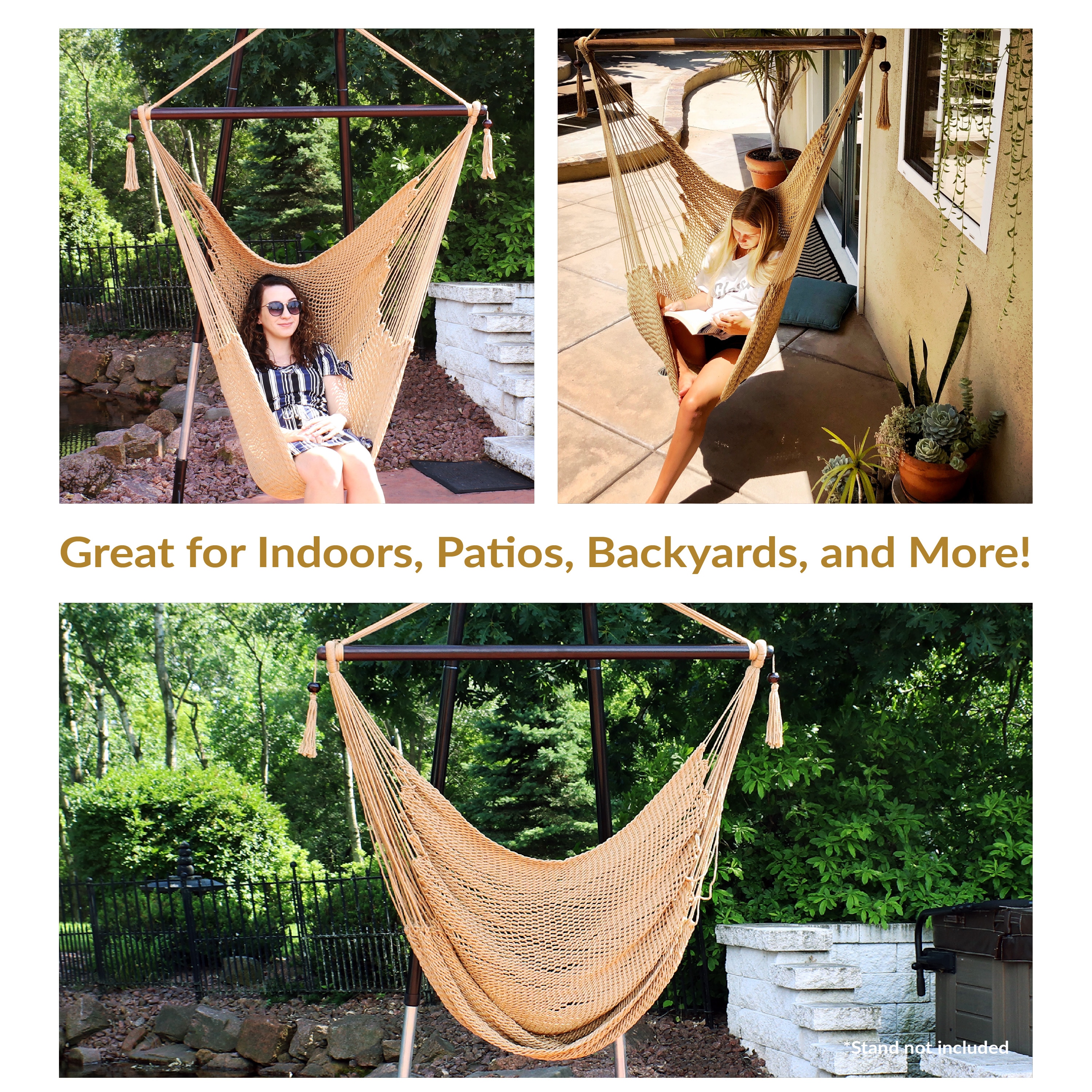 Sunnydaze Decor LY-CHC-TN hammocks - View #11