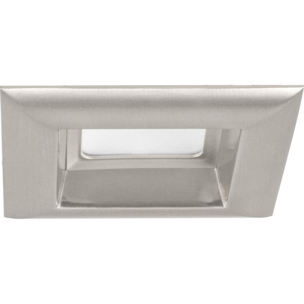 4 Lighting 4-inch LED Brushed Nickel Square Recessed Light BRAND NEW 