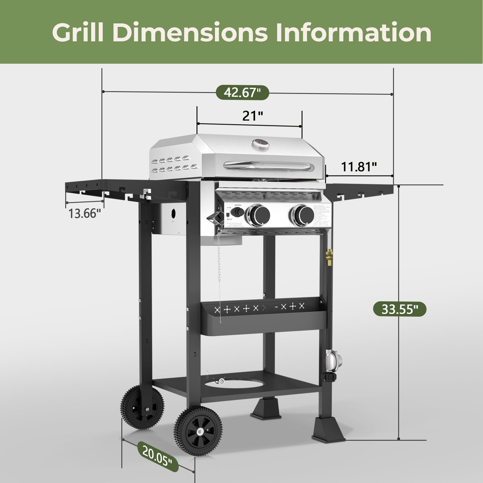 Antarctic Star G0120B Gas-Grill - View #7