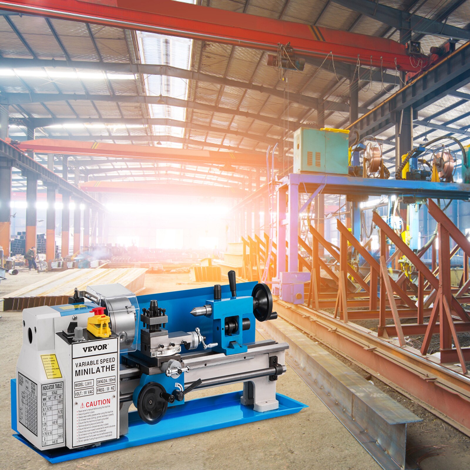 VEVOR 0618WXCC000000001V1 Wood-Lathes - View #2