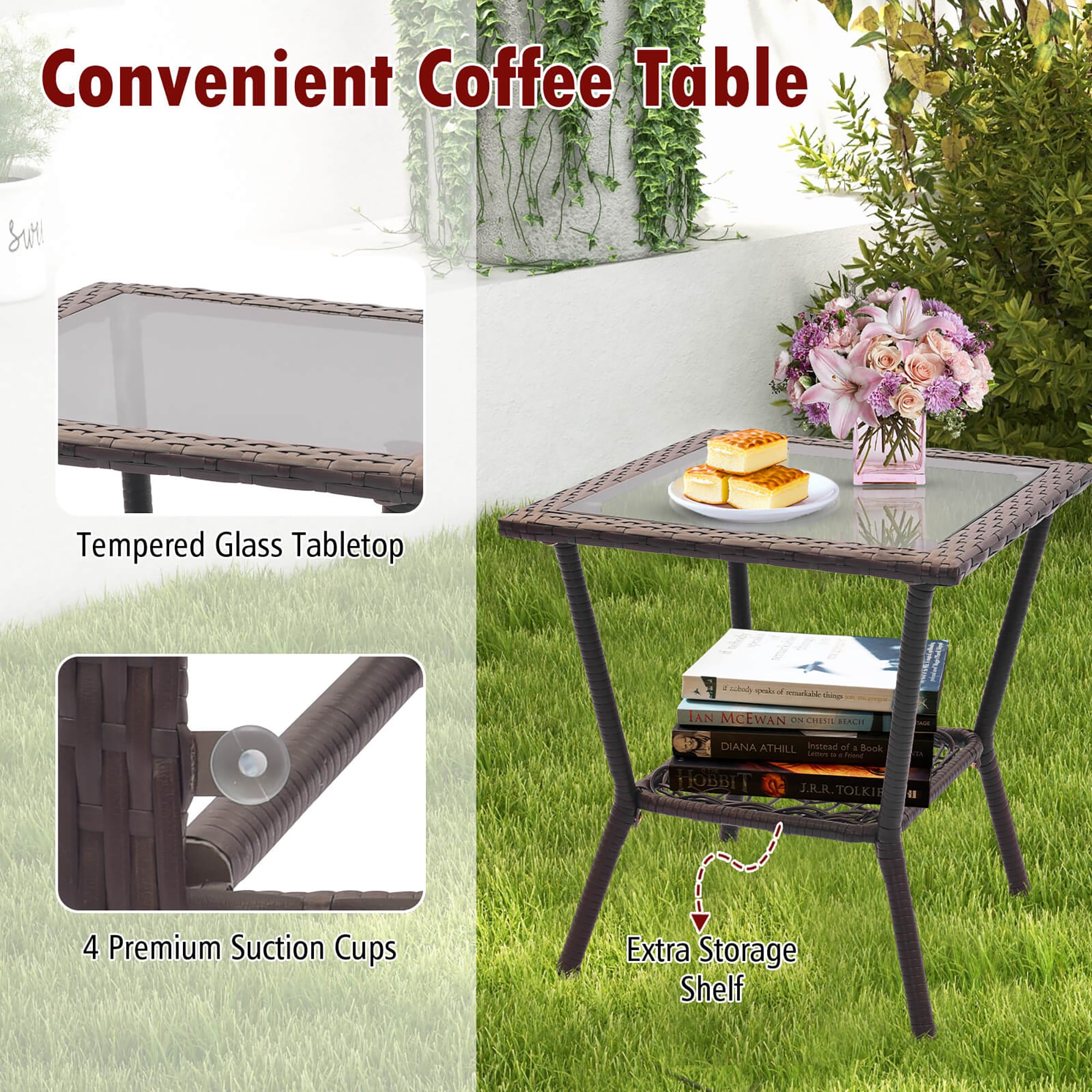 Costway HCST03506 Patio-Dining-Sets - View #7