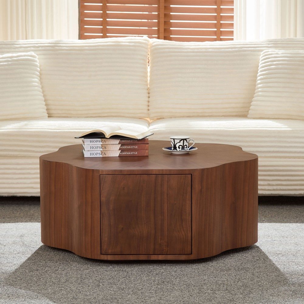 Coolbibila OLIVIA-COFFEE-WALNUT Coffee-Tables - View #4