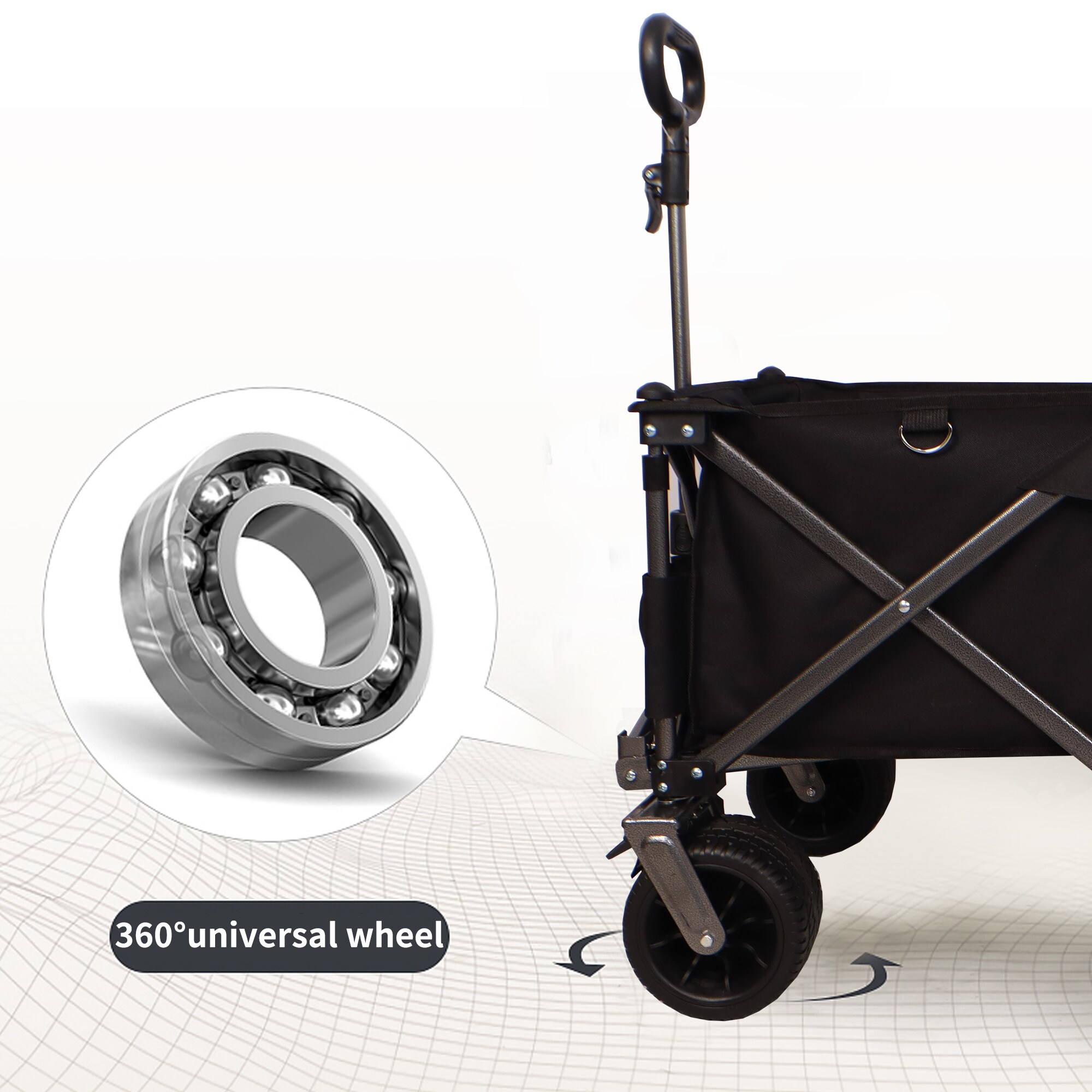 Mondawe MA-QD35704-BK Yard-Carts - View #7