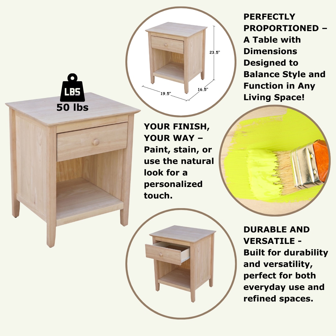 International Concepts BD-8001 nightstands - View #11