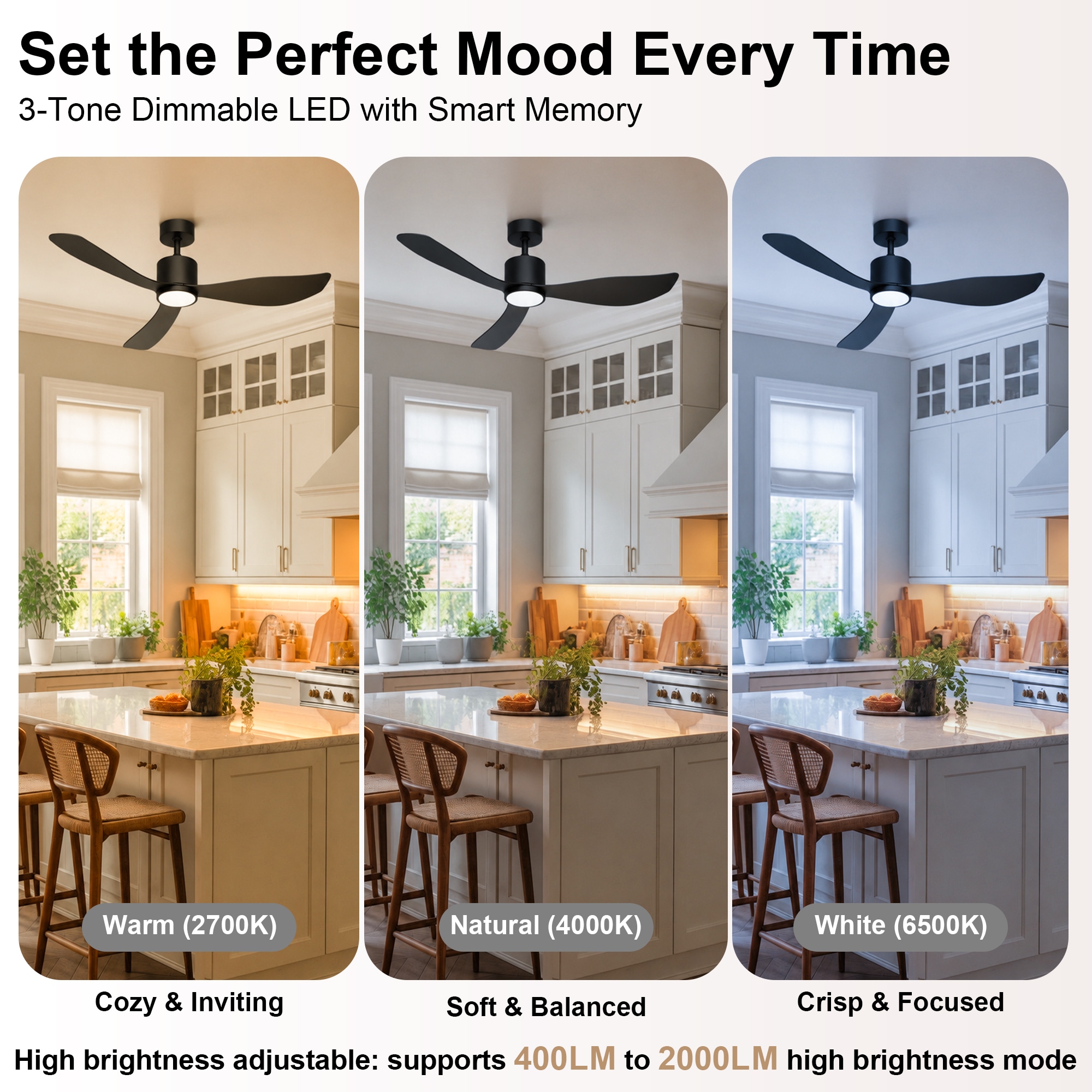 GreenEver CFL-0002-BK Ceiling-Fans - View #8
