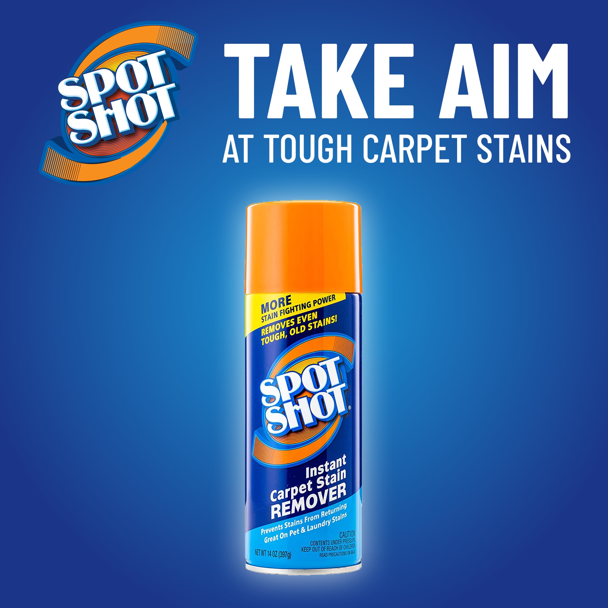 Spot Shot Instant Carpet Stain Remover Aerosol Spray 21-oz - Eco-Friendly,  Pet Stain Remover, Light Scent - No Scrubbing Needed in the Carpet Cleaning  Solution department at