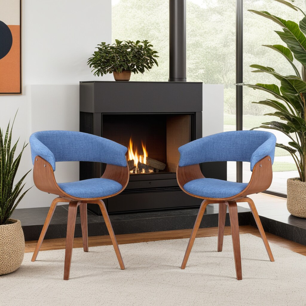 Armen Living LCSUCHBLUE Dining-Chairs - View #7