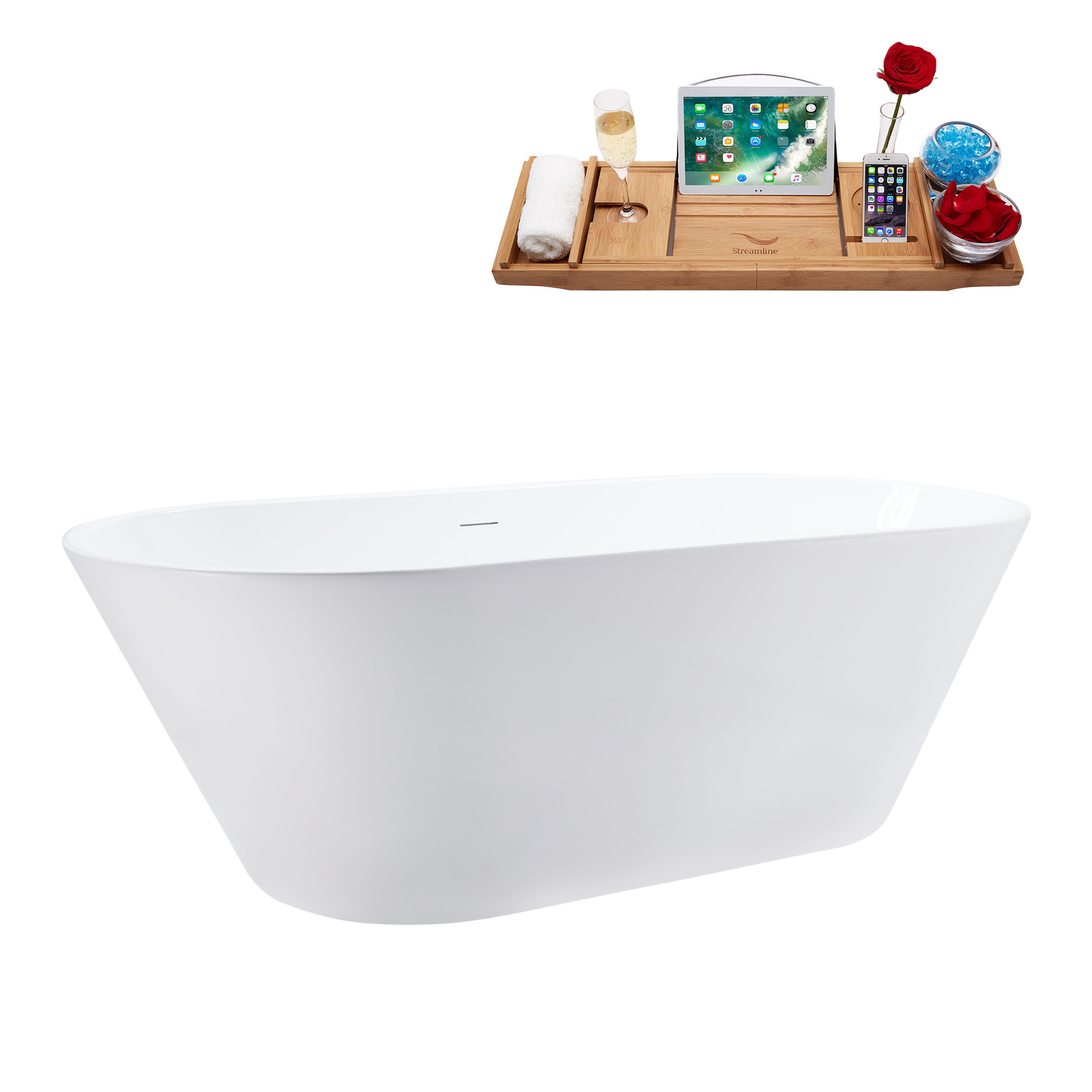 Streamline N3660WH bathtubs - View #2