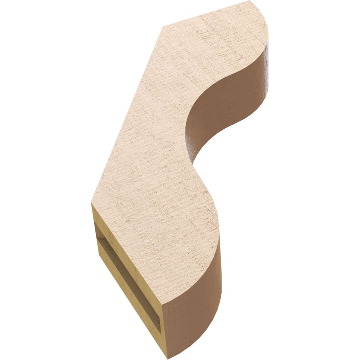 Ekena Millwork BRCUR03X14X18CARRCPR braces - View #7