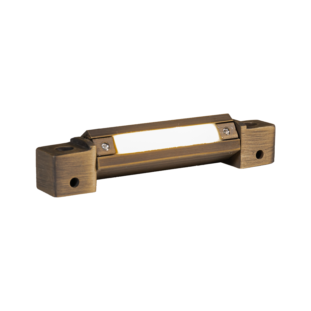 VOLT 15 -Lumens 0.5 -Watt Bronze Low voltage Plug-in LED Outdoor Paver light 2700-K #LOW-VHS-6703-BBZ