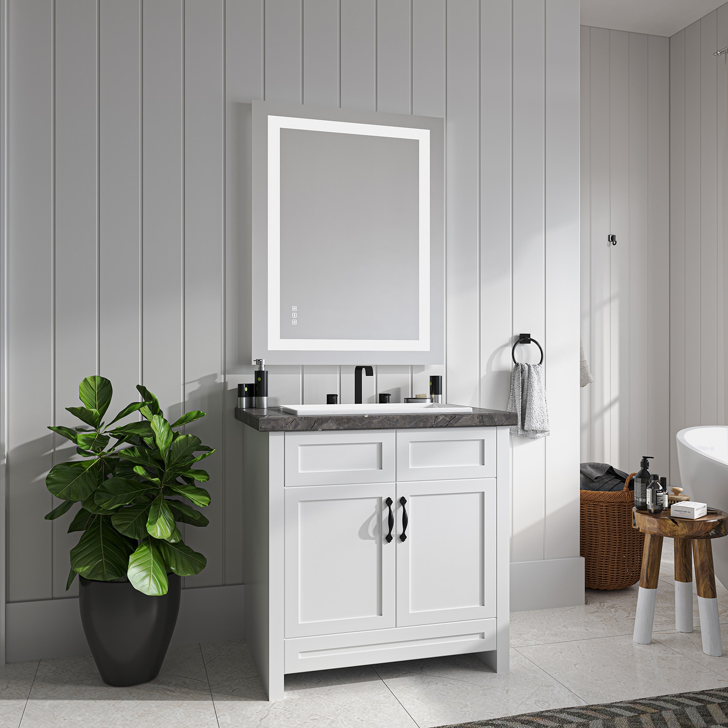 waterpar TKLO-19036 Framed-Bath-Mirrors - View #14