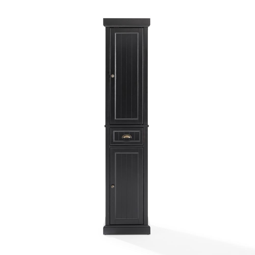 Crosley Furniture CF7019-BK Linen-Cabinets - View #3