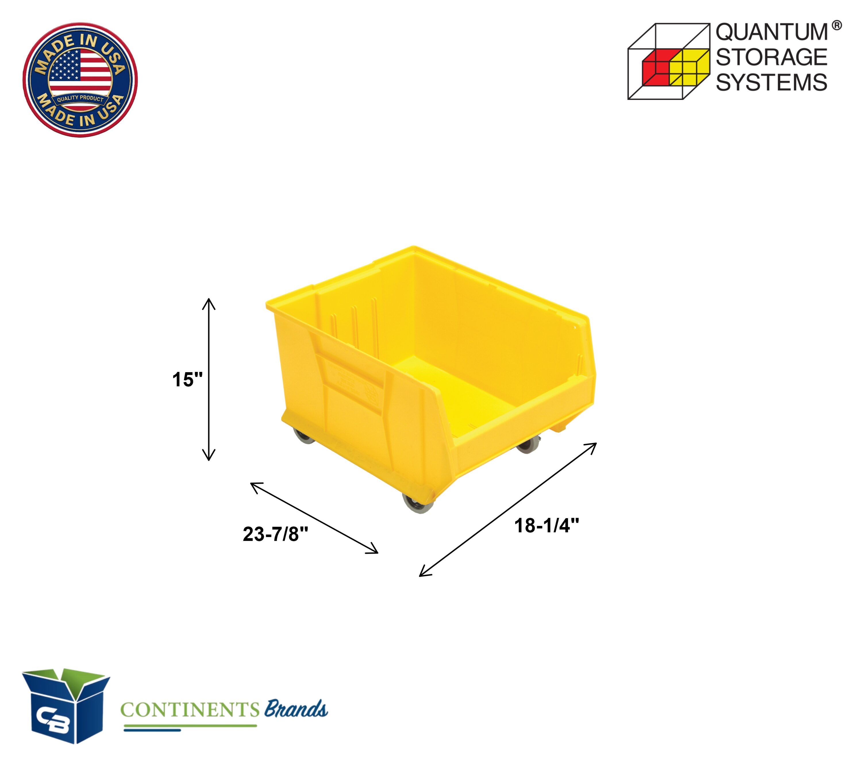 Quantum Storage Systems QUS965MOBYL HULK Mobile Part Organizer
