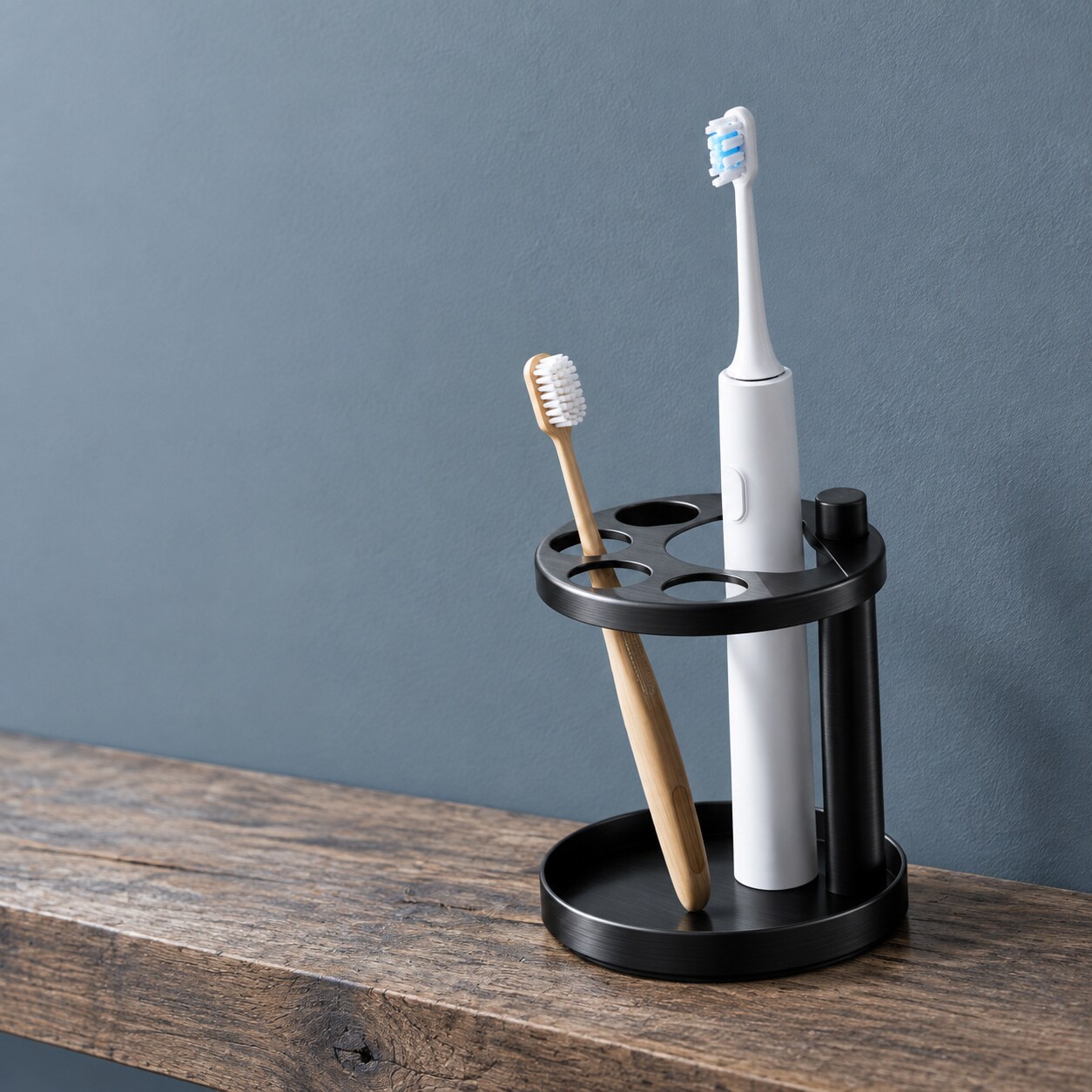 Paradigms Interiors Stainless Steel Bathroom Toothbrush Holder ...