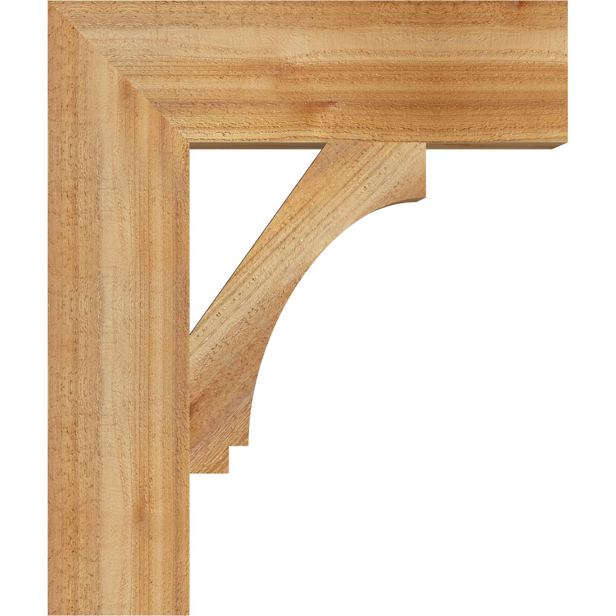 Ekena Millwork BKT06X22X26IMP05RWR Exterior-Brackets-Braces - View #3