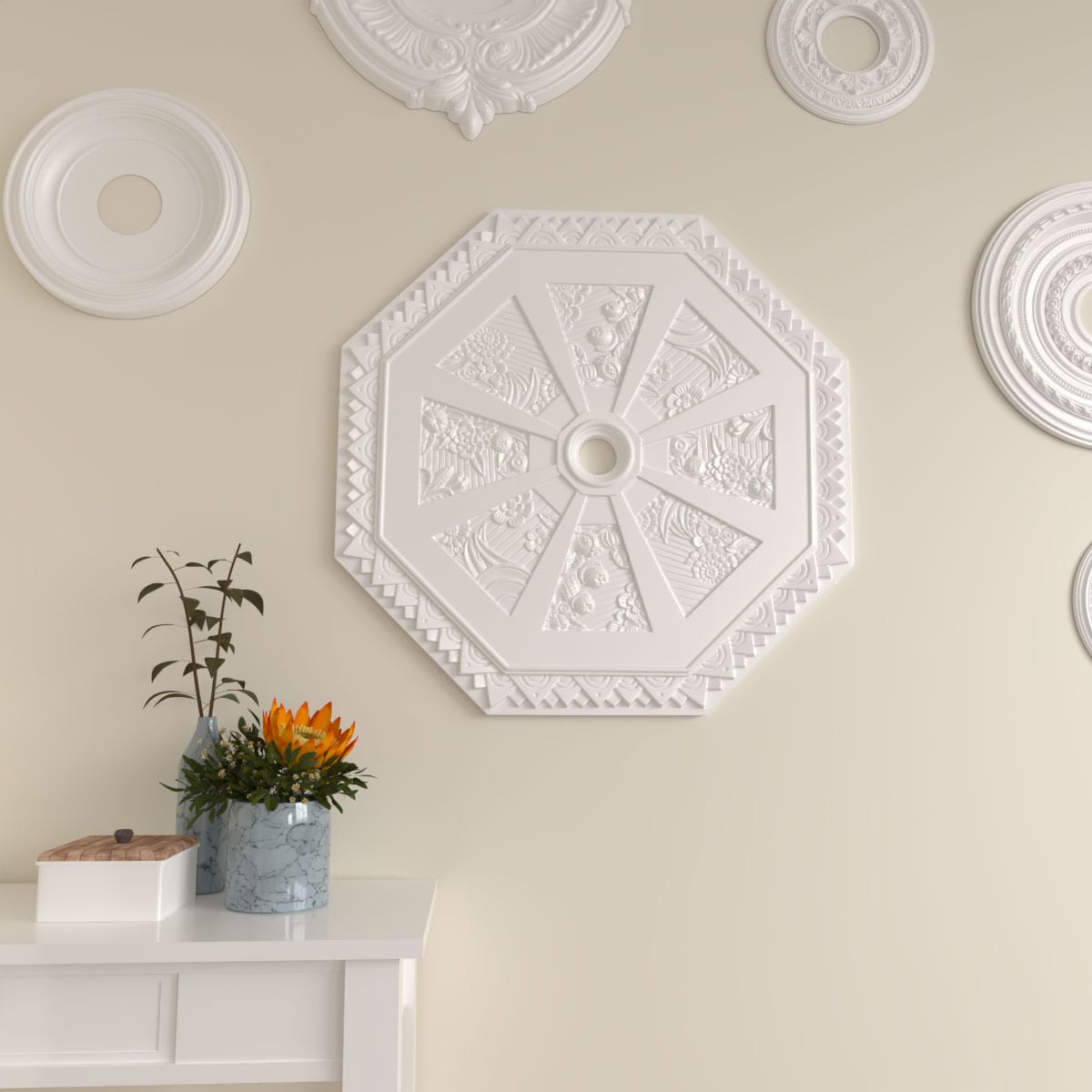 Ekena Millwork CM30SP Ceiling-Medallions - View #6