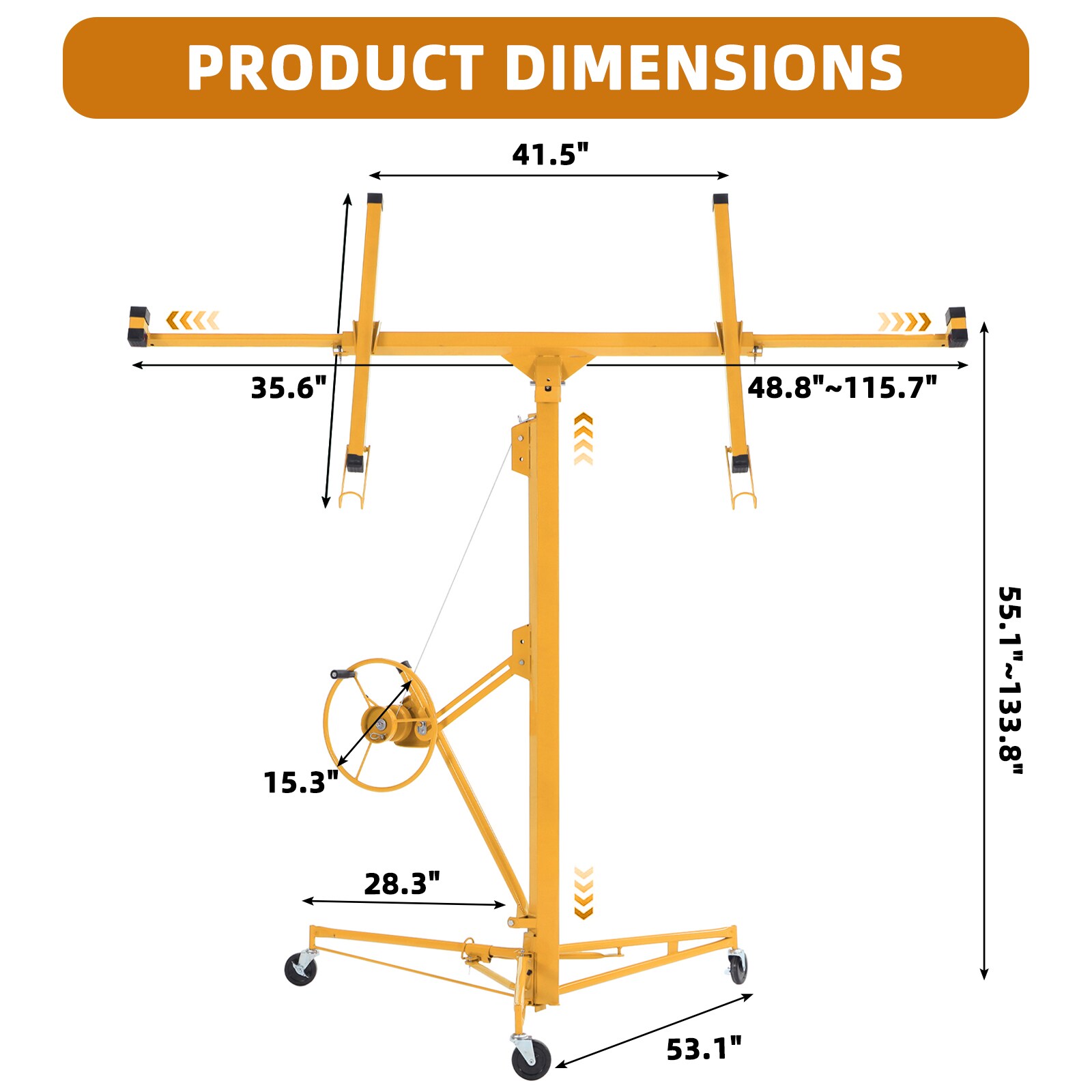 Flynama L-134277 Drywall-Panel-Carriers - View #3