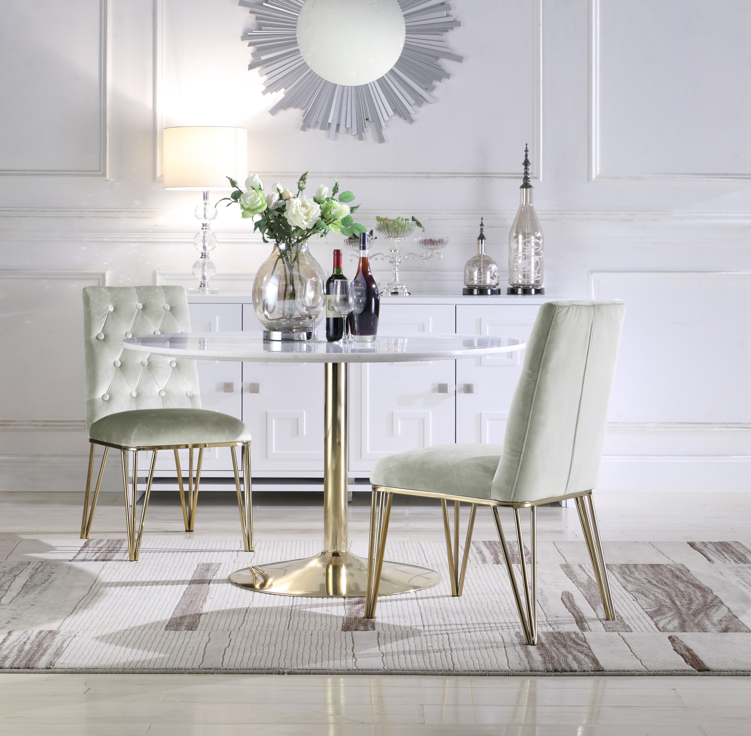 Chic Home Design FDC9118-LW Dining-Chairs - View #2