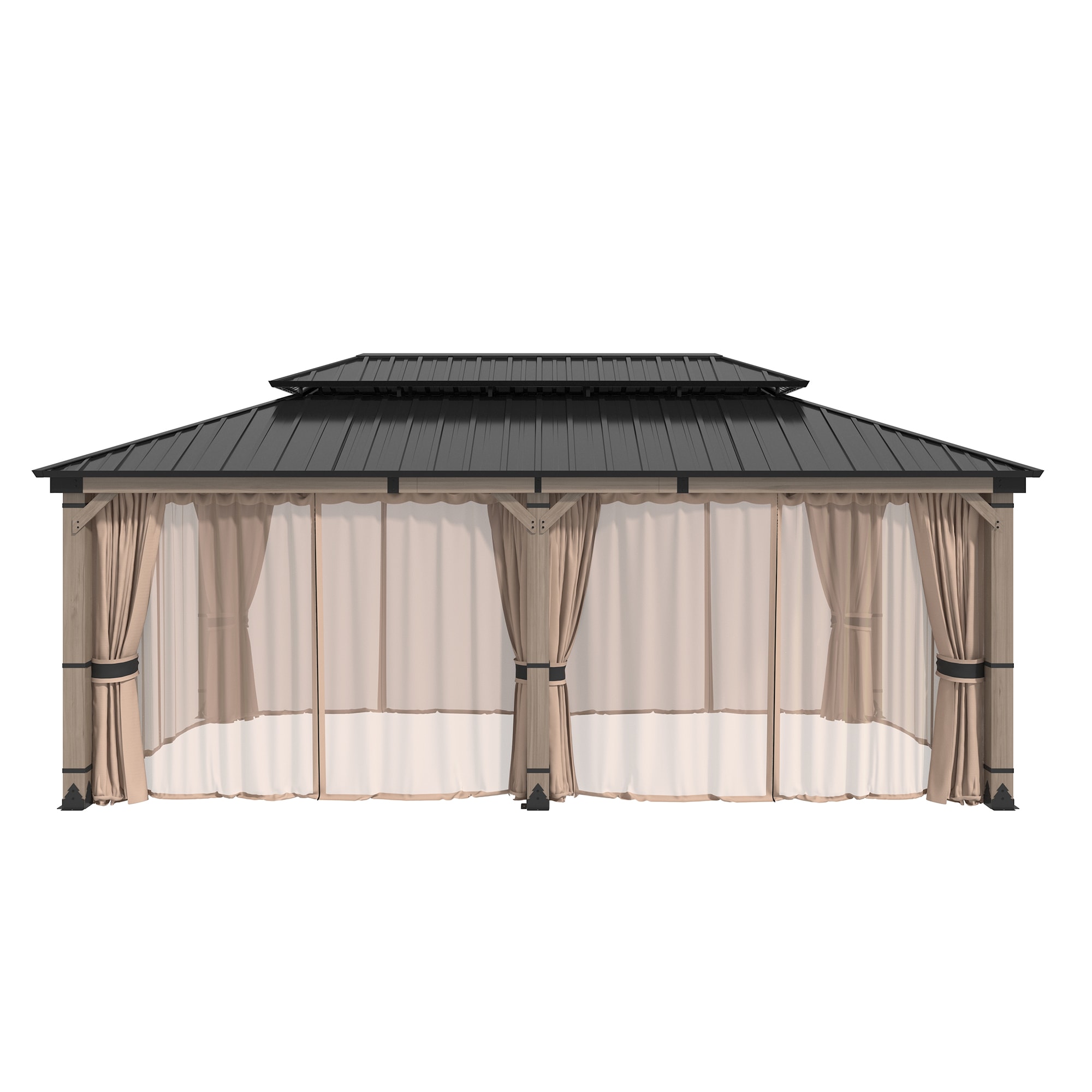 Clihome CL-M1220140 Wood-Resin-Gazebos - View #9