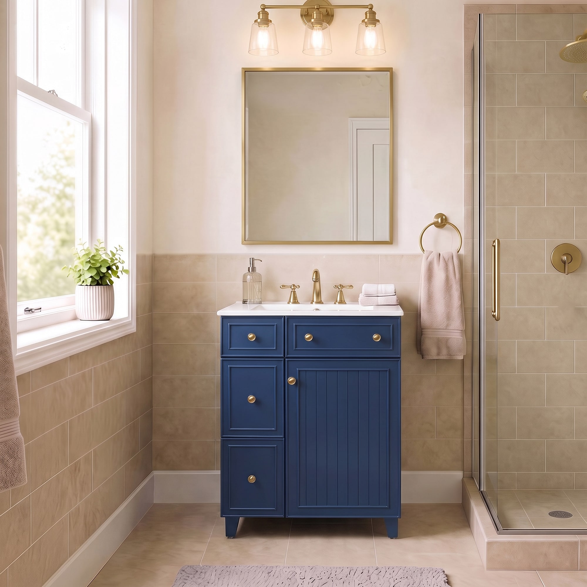 ES-DIY ESVWT24BLP5 Bath-Vanity-Combo - View #4