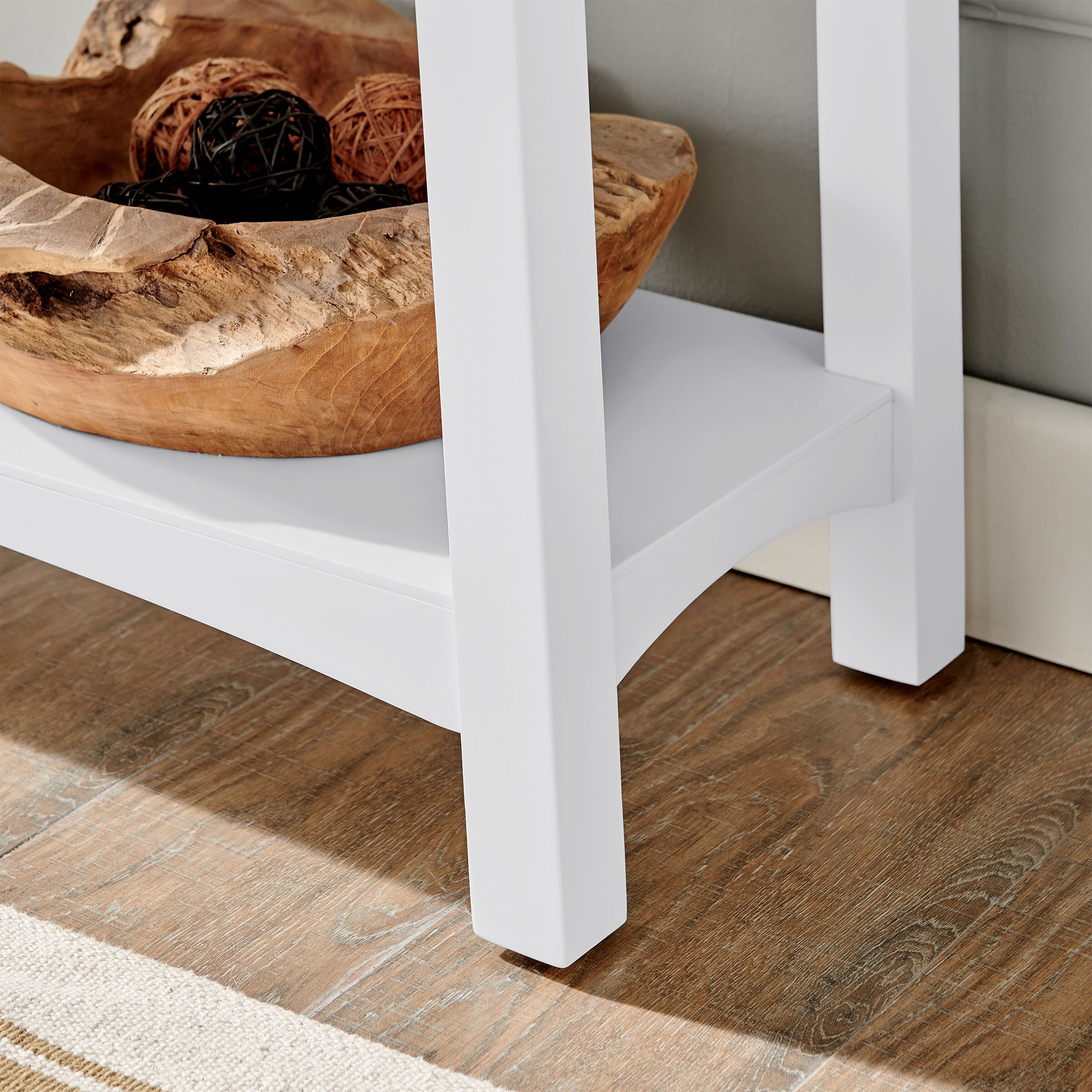Alaterre Furniture ANCB03WH bench - View #4