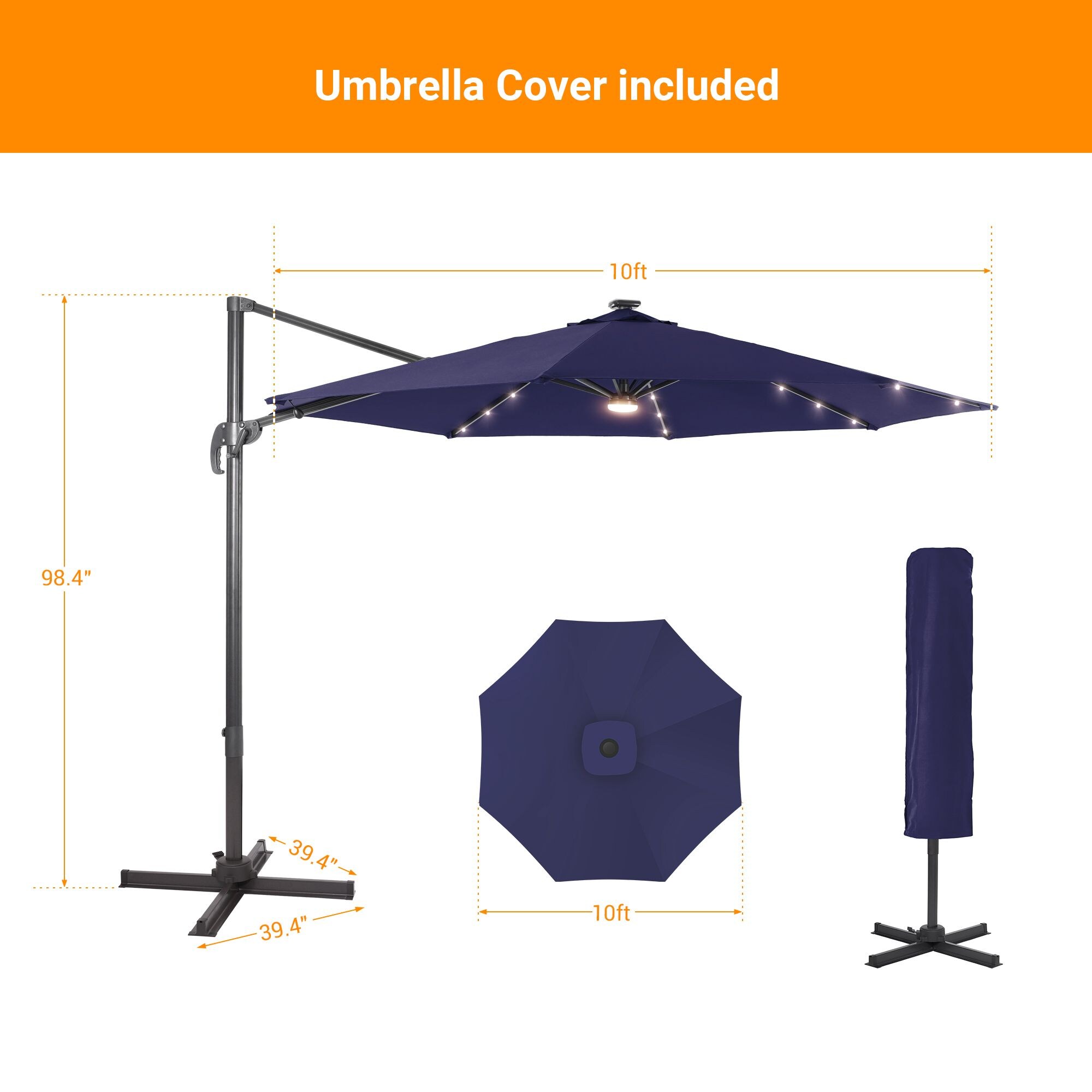 Sonkuki SD-MN12L-LED Umbrellas-2 - View #2