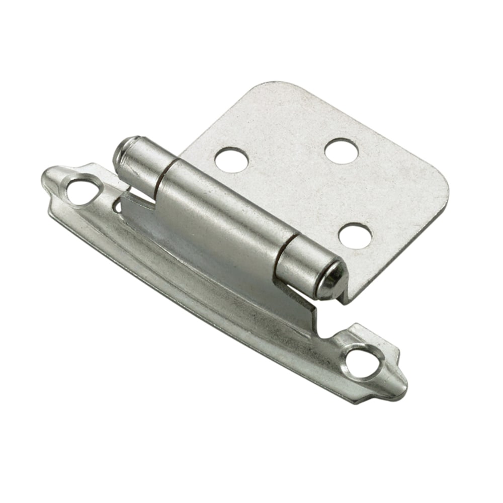 Style Selections 2.75" X 2.13" Surface Self-Closing Cabinet Hinge 32136BBXLG 